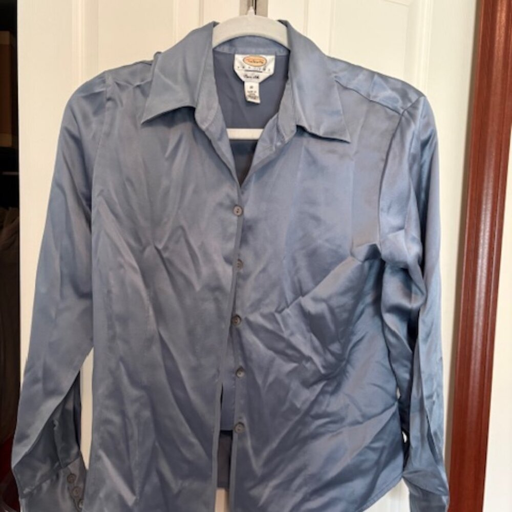 TWO Talbots size 10 blouses